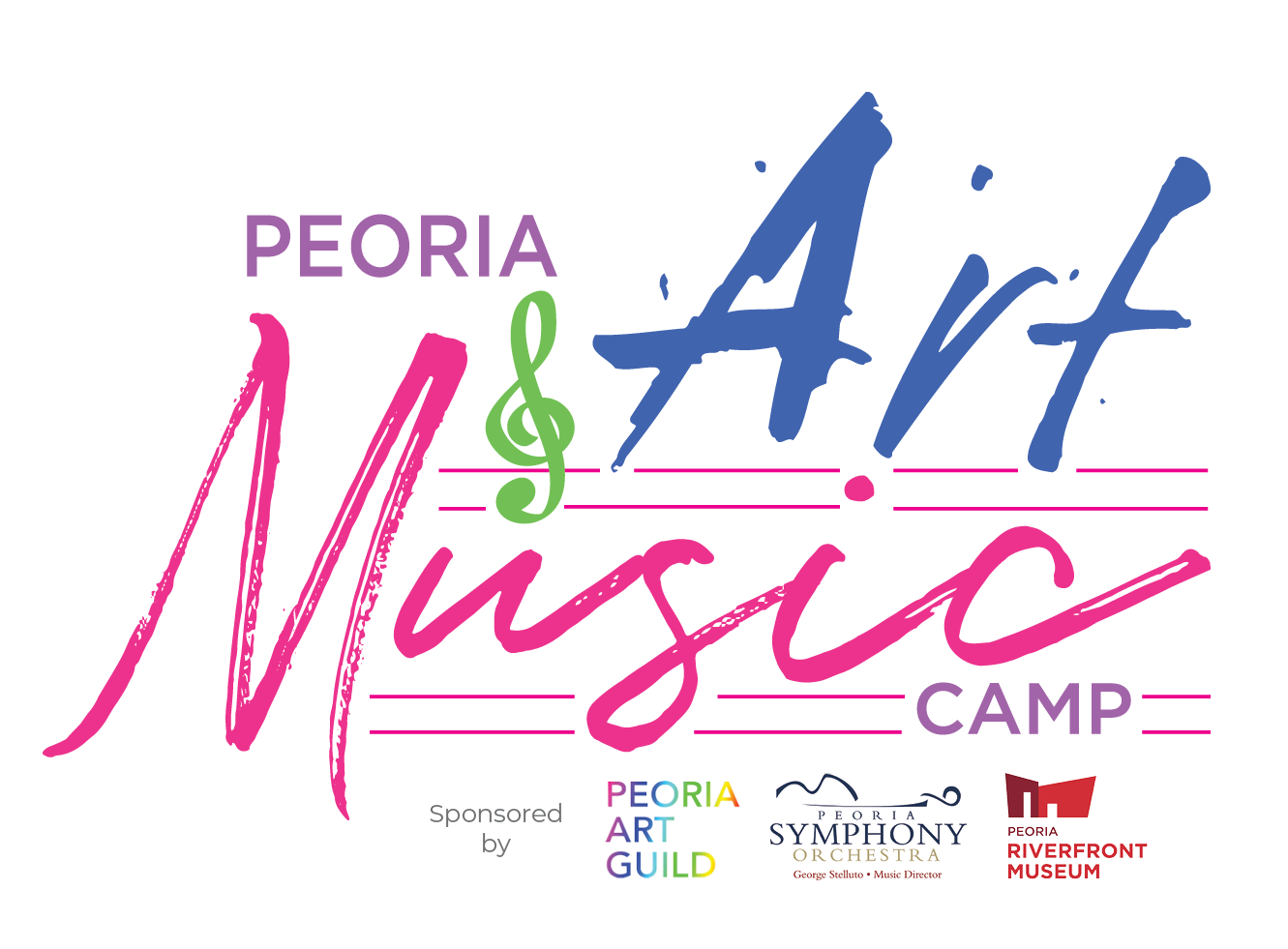 Programs Peoria Art Music Camp Logo 