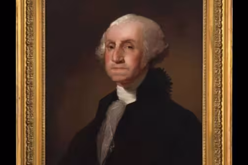 Portrait of George Washington (1796-1803) by Gilbert Stuart