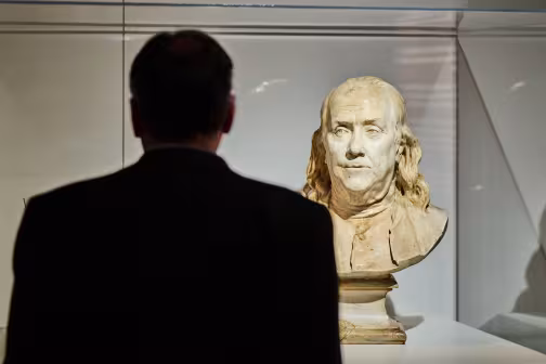 Benjamin Franklin bust