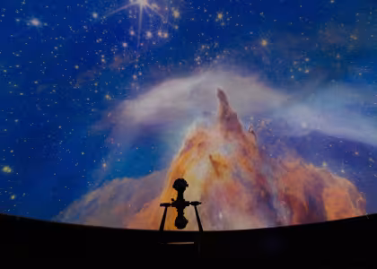 Planetarium Show Poster: America in Space