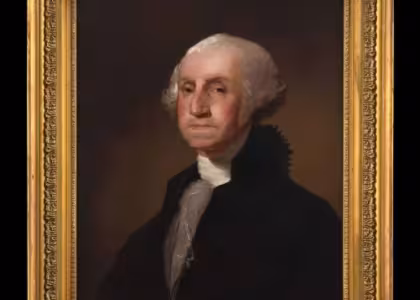 Portrait of George Washington (1796-1803) by Gilbert Stuart