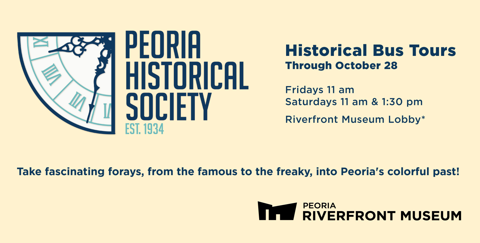 Plan Your Visit Tours & Field Trips Peoria Historical Society Bus Tours Peoria Riverfront