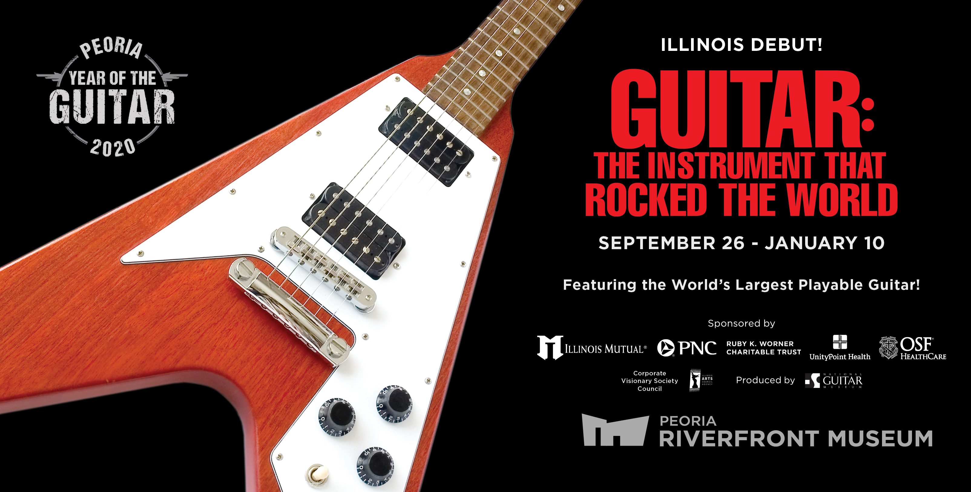 Exhibits Collections Exhibits Guitar The Instrument That Rocked The World Peoria Riverfront Museum